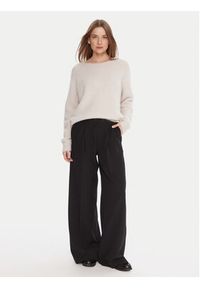 Kontatto Sweter 3M0863C Écru Relaxed Fit. Materiał: syntetyk