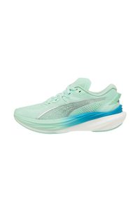 Buty do biegania damskie Puma Deviate Nitro 3. Kolor: niebieski. Materiał: włókno, materiał. Sport: bieganie