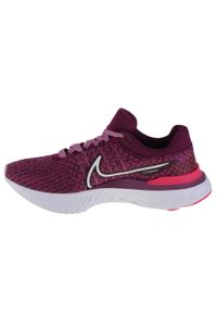 Buty do biegania damskie Nike React Infinity Run Flyknit 3. Kolor: biały, wielokolorowy, fioletowy. Materiał: guma, syntetyk, tkanina, materiał. Sport: bieganie #2