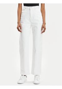 Tommy Jeans Jeansy Julie DW0DW17612 Biały Straight Fit. Kolor: biały #1