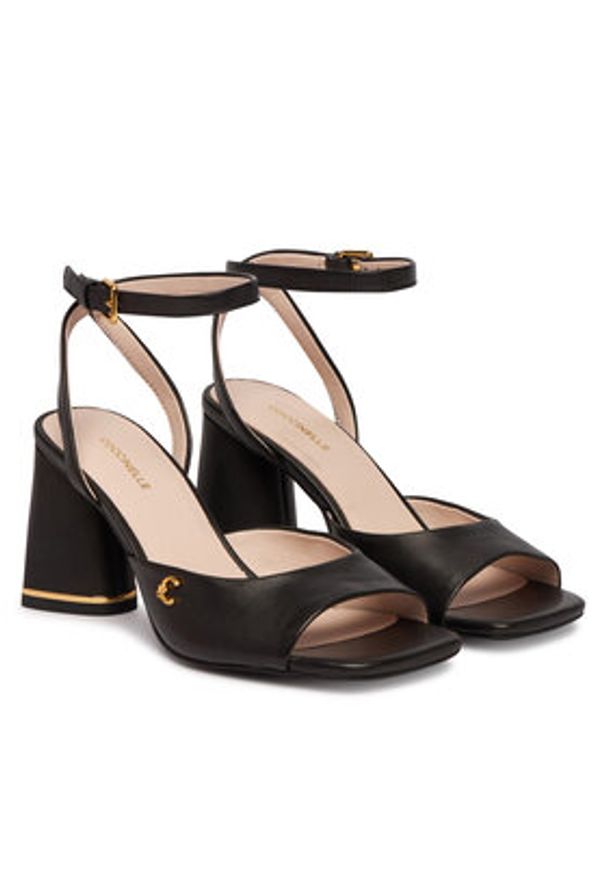 Coccinelle Sandały C-Everyday E4 U1L 18 02 01 Czarny. Kolor: czarny. Materiał: skóra