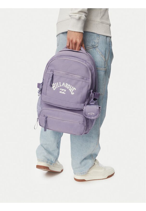 Billabong Plecak CWBEO-BLB-M-001-08 Fioletowy jasny. Kolor: fioletowy. Materiał: materiał