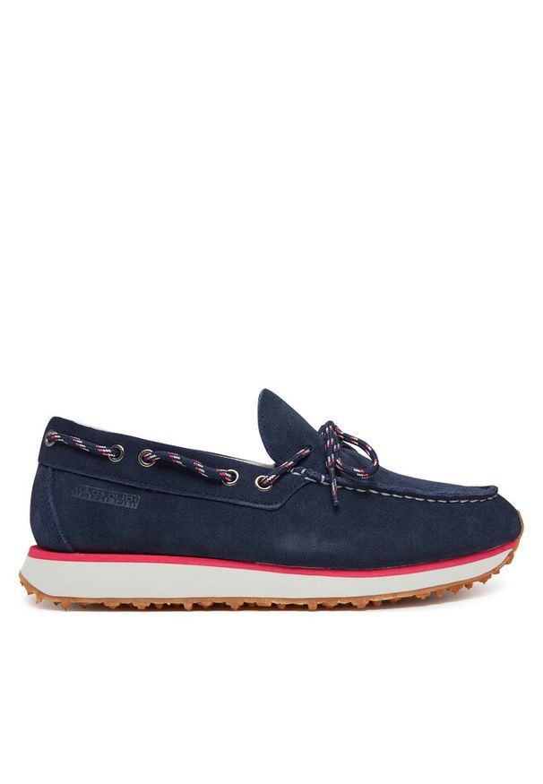 Mokasyny Napapijri. Kolor: niebieski