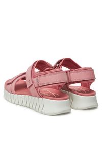 ecco - ECCO Sandały Gruuv Sol W 21310302363 Różowy. Kolor: różowy. Materiał: nubuk, skóra #2