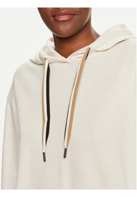 BOSS - Boss Bluza CP Stripe 50524760 Écru Regular Fit. Materiał: bawełna, lyocell