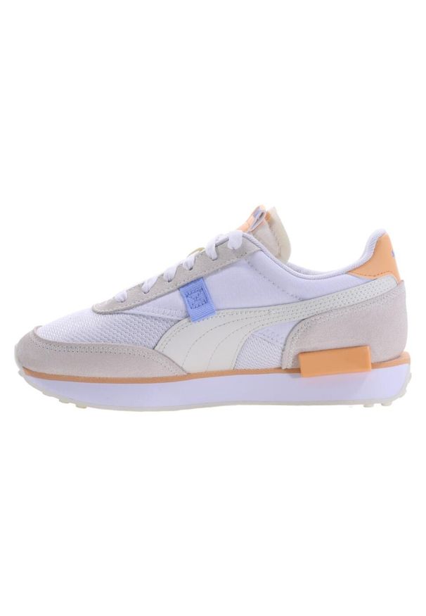 Buty damskie na co dzień Puma Future Rider Soft. Okazja: na co dzień. Kolor: wielokolorowy. Materiał: zamsz, syntetyk, materiał. Sport: turystyka piesza
