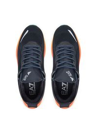 EA7 Emporio Armani Sneakersy X8X246 XK443 MZ216 Granatowy. Kolor: niebieski. Materiał: materiał #2