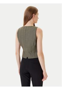 Marella Kamizelka garniturowa Cantico 2523156031 Khaki Slim Fit. Kolor: brązowy. Materiał: syntetyk #3