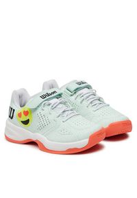 Wilson Buty do tenisa Kaos Emo K WRS331830 Zielony. Kolor: zielony. Materiał: skóra. Sport: tenis
