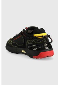 Polo Ralph Lauren sneakersy PS200 kolor czarny 809846170002. Nosek buta: okrągły. Zapięcie: sznurówki. Kolor: czarny. Materiał: guma #4