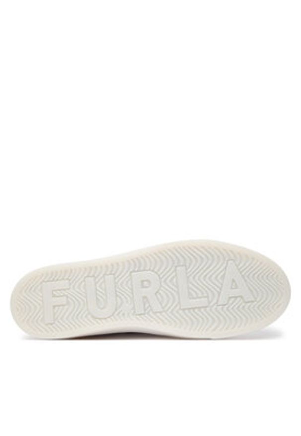 Furla Sneakersy Enjoy Lace-Up YK58ENJ BX2752 O6000 Biały. Kolor: biały. Materiał: skóra
