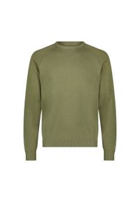 Lee - LEE MĘSKI SWETER CLEAN RAGLAN SWEATER MERCANTILE GREEN 112355673 LD46008526. Długość rękawa: raglanowy rękaw #6