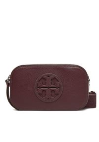 Tory Burch Torebka Mini Miller 171956 Bordowy. Kolor: czerwony. Materiał: skórzane #1