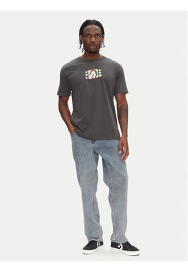 Volcom Jeansy Modown A1932102 Szary Relaxed Fit. Kolor: szary