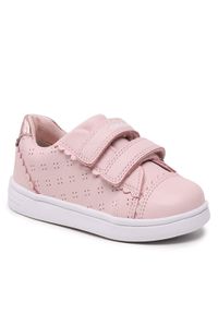 Geox Sneakersy B Djrock G. B B351WB 085QD C8172 S Różowy. Kolor: różowy. Materiał: skóra