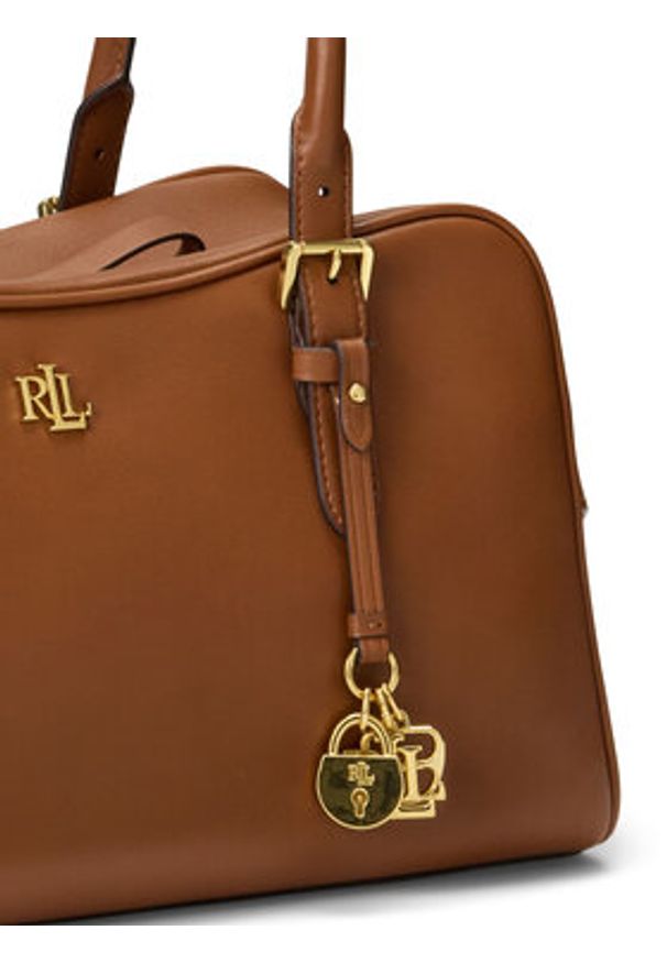 Lauren Ralph Lauren - LAUREN RALPH LAUREN Torebka 431P06068001 Brązowy. Kolor: brązowy. Materiał: skórzane