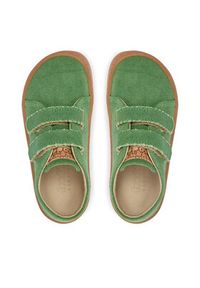 Froddo Sneakersy Barefoot Vegan G3130248-1 S Zielony. Kolor: zielony. Materiał: materiał