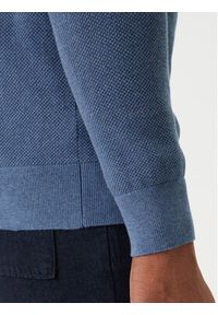 TOMMY HILFIGER - Tommy Hilfiger Sweter Essential MW0MW36347 Niebieski Regular Fit. Kolor: niebieski. Materiał: bawełna #5