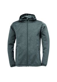 UHLSPORT - Kurtka Uhlsport Essential Fleece. Kolor: szary, brązowy, wielokolorowy. Materiał: polar. Sport: piłka nożna