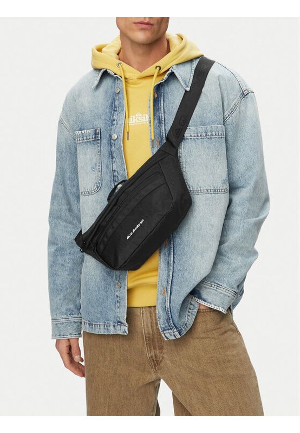 Quiksilver Nerka WBEO-QUIK-M-001-10 Czarny. Kolor: czarny. Materiał: materiał