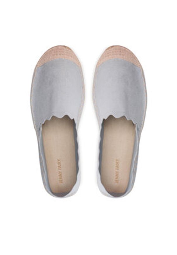 Jenny Fairy Espadryle HZF065-01 Błękitny. Kolor: niebieski. Materiał: materiał