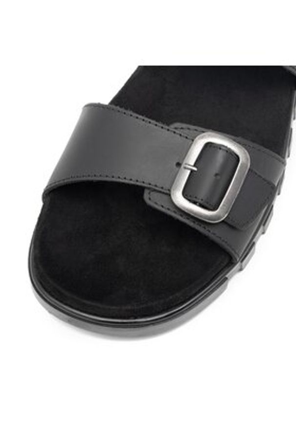 Lasocki Klapki CODE-102 MB Czarny. Kolor: czarny. Materiał: skóra