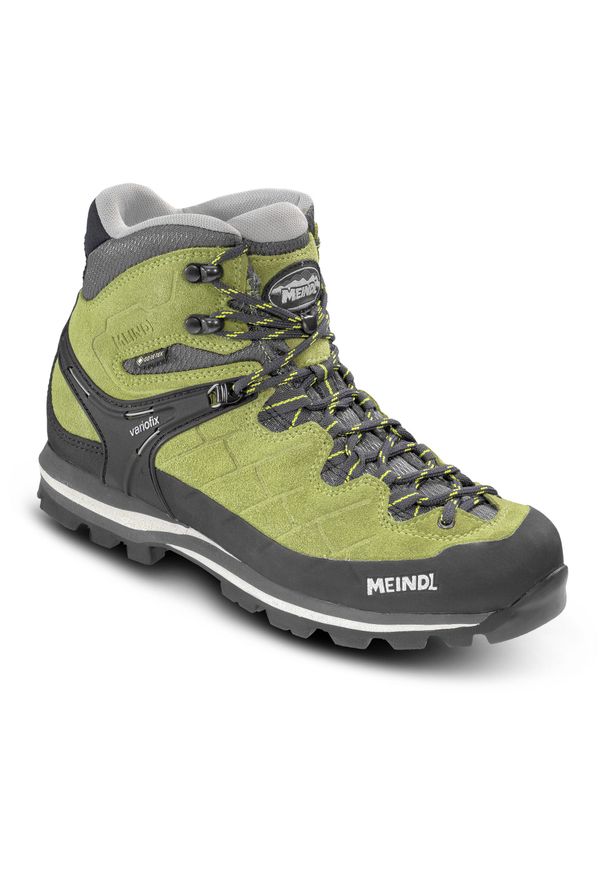 MEINDL - Buty trekkingowe damskie Meindl Litepeak Lady z membraną Gore-Tex. Kolor: wielokolorowy, szary, zielony