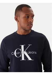 Calvin Klein Jeans Bluza J30J320933 Granatowy Regular Fit. Kolor: niebieski. Materiał: bawełna #6