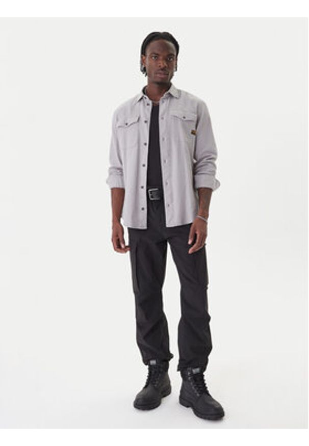 G-Star RAW - G-Star Raw Koszula Marine D24963-D454 Czarny Slim Fit. Kolor: czarny. Materiał: bawełna. Styl: marine
