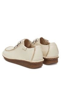 Clarks Półbuty Funny Dream 26181433 Écru. Materiał: skóra #6