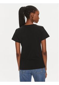Pinko T-Shirt 100355 A1NW Czarny Regular Fit. Kolor: czarny. Materiał: bawełna #5