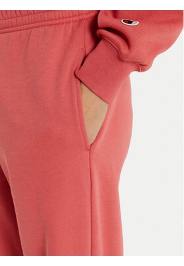Champion Spodnie dresowe 117583 Czerwony Regular Fit. Kolor: czerwony. Materiał: bawełna
