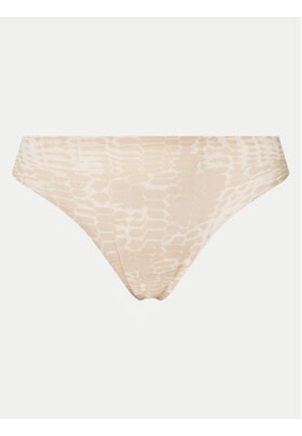 Chantelle Figi klasyczne Soft Stretch C11D30 Beżowy. Kolor: beżowy. Materiał: syntetyk