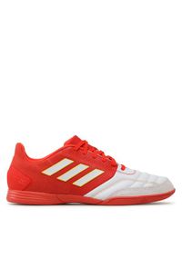 Adidas - adidas Buty Top Sala Competition IE1554 Pomarańczowy. Kolor: pomarańczowy. Materiał: skóra