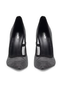 DeeZee Szpilki JENNIFER KL-HT92831-78 Czarny. Kolor: czarny. Materiał: materiał. Obcas: na szpilce #7