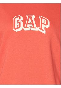 GAP - Gap Bluza 885586-00 Koralowy Regular Fit. Kolor: pomarańczowy. Materiał: bawełna, syntetyk #5