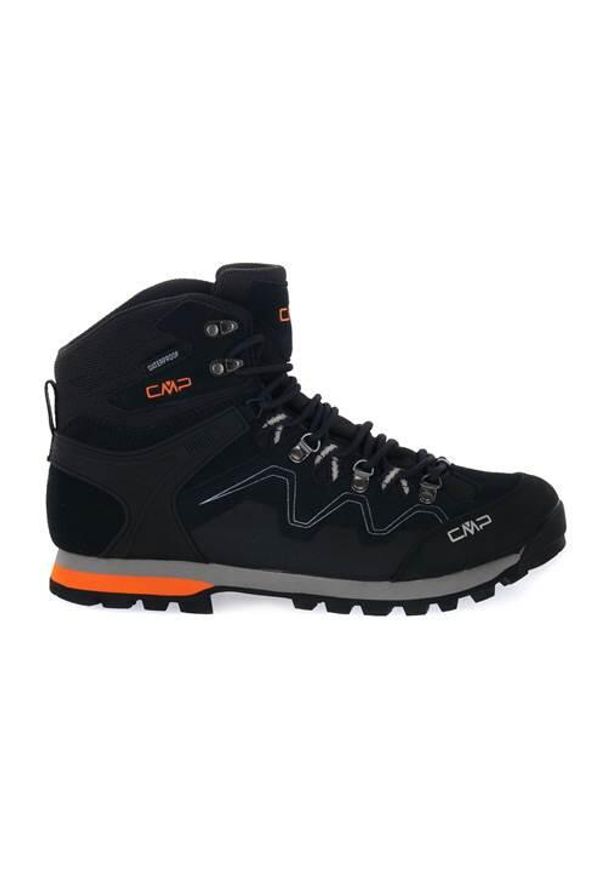 Buty trekkingowe męskie CMP Athunis Mid W. Wysokość cholewki: za kostkę. Zapięcie: sznurówki. Kolor: wielokolorowy, szary, czarny, brązowy. Materiał: materiał, syntetyk. Szerokość cholewki: normalna