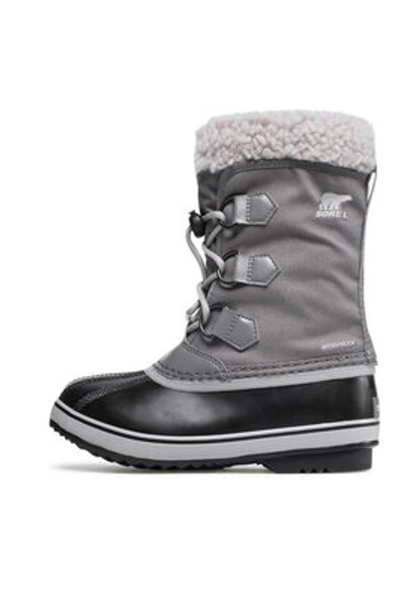 sorel - Sorel Śniegowce Yoot Pac Nylon Wp NY1962 Szary. Kolor: szary. Materiał: materiał