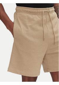 Jack & Jones - Jack&Jones Szorty sportowe Gordon 12268448 Beżowy Regular Fit. Kolor: beżowy. Materiał: bawełna. Styl: sportowy #3