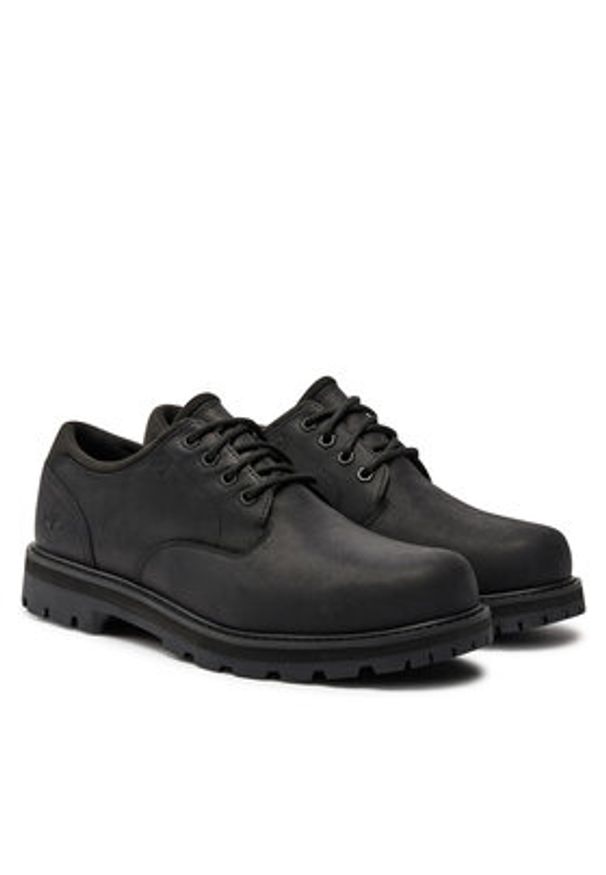 Timberland Półbuty Lace UP Waterproof TB0A69T9W021 Czarny. Kolor: czarny. Materiał: skóra, nubuk