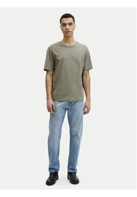 Jack & Jones T-Shirt Organic Basic 12156101 Zielony Regular Fit. Kolor: zielony. Materiał: bawełna #2
