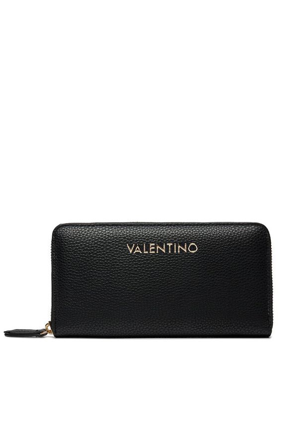 VALENTINO - Portfel Valentino. Kolor: czarny