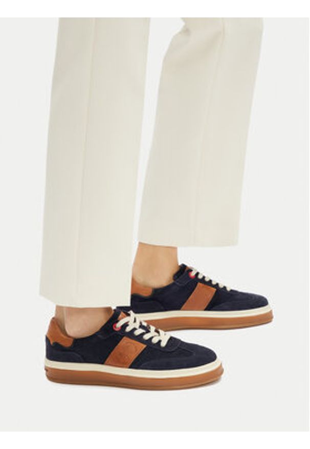 Beverly Hills Polo Club Sneakersy WI34-3410-17438-01 Granatowy. Kolor: niebieski. Materiał: zamsz, skóra