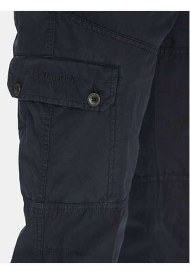 Aeronautica Militare Spodnie materiałowe 251PA1662CT3526 Granatowy Regular Fit. Kolor: niebieski. Materiał: bawełna