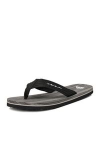 Quiksilver Japonki 877075A Czarny. Kolor: czarny. Materiał: materiał #5