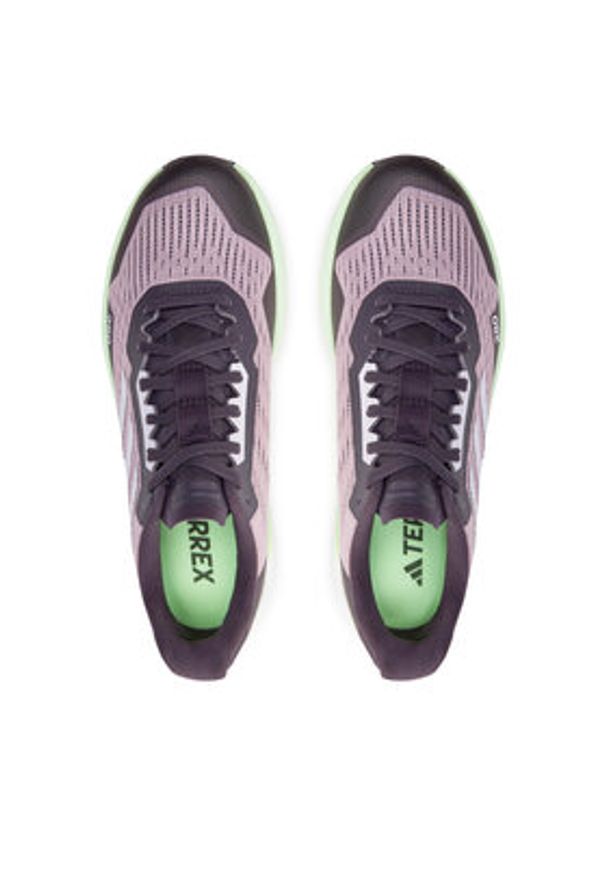 Adidas - adidas Buty do biegania Terrex Agravic Flow 2.0 Trail Running ID2504 Fioletowy. Kolor: fioletowy. Materiał: materiał. Model: Adidas Terrex. Sport: bieganie