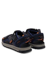 Clarks Sandały ATL Trek Tide 26181521 Granatowy. Kolor: niebieski. Materiał: materiał #4