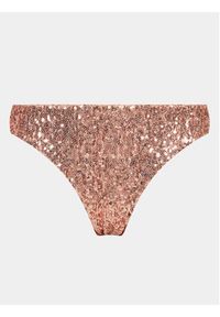 Guess Dół od bikini E3GO01 KBMV0 Różowy. Kolor: różowy. Materiał: syntetyk