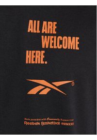 Reebok Longsleeve Reebok Basketball All Are Welcome Here T-Shirt HM6240 Czarny Relaxed Fit. Kolor: czarny. Materiał: bawełna. Długość rękawa: długi rękaw #2