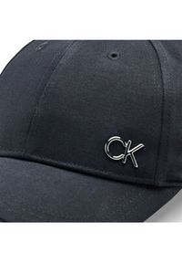 Calvin Klein Czapka z daszkiem K50K510342 Czarny. Kolor: czarny. Materiał: bawełna, materiał